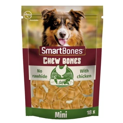 Afbeelding van Smartbones Chicken Classic Bone Chews Hondensnacks Kip 18 stuks Mini