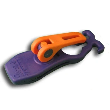 Afbeelding van Peggy Peg Crocodile Zeilklem Set Blauw Oranje Grondzeilen