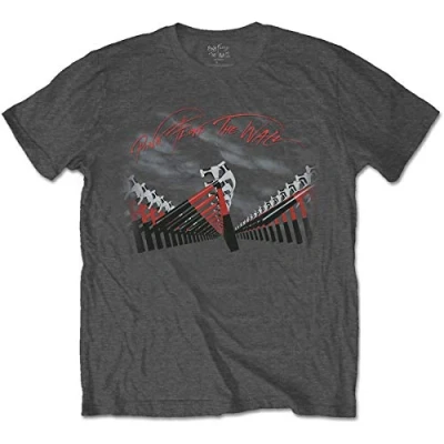 Afbeelding van Pink Floyd The Wall Marching Hammers Heren T shirt S Zwart