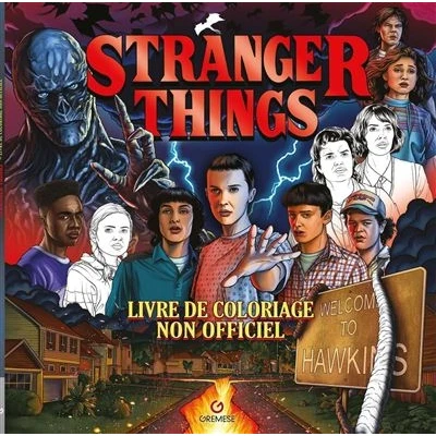 Image de Stranger Things Livre de coloriage