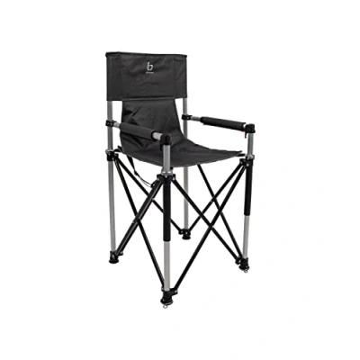 Afbeelding van Bo Camp Compact Kinderstoel Antraciet Grijs Kinderstoelen