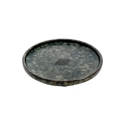 Afbeelding van D&amp;D Home Jasper Eetschaal Voor Katten Green marble 13x13x2cm