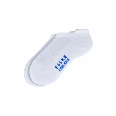 Afbeelding van Falke COOL KICK Sneaker Socks Anatomical Plush SOLE Sokken White voor kinderen, Maat: 27 30,