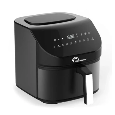 Afbeelding van Dieetfriteuse LITTLE BALANCE Crousty light XL 7 L 1600 W 10 programma&#039;s Zwart