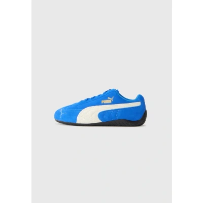 Afbeelding van Puma Speedcat OG Unisex Sneakers laag voor kinderen, Maat: 37.5, Mountain blue/frosted ivory Veloursleer