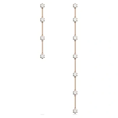 Afbeelding van Swarovski Constella Oorbellen, Dames, Maat: One Size, White