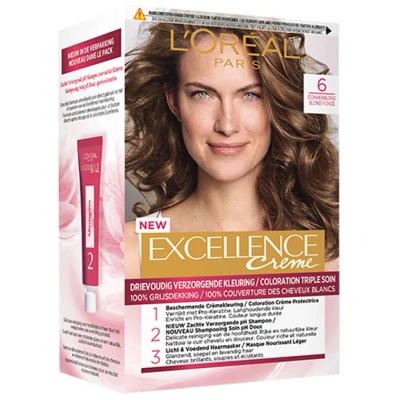 Afbeelding van L&#039;Oreal Excellence Creme Haarverf 6 Donkerblond