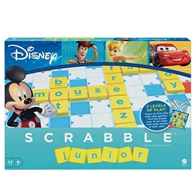 Afbeelding van Mattel Games Scrabble Junior Disney Edition