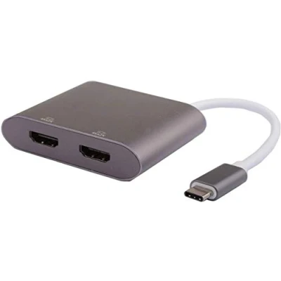 Afbeelding van Microconnect USB3.1CHDMIX2 USB grafische adapter Zwart