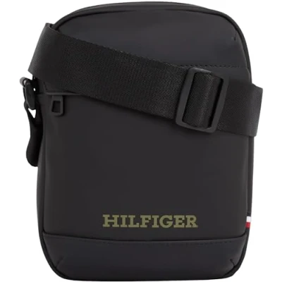 Afbeelding van Tommy Hilfiger heren Monotype Mini Reporter crossbodytas met logo