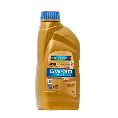 Afbeelding van Ravenol HDS 5W 30 1L Motorolie 1111121 001 01 999 RENAULT: Scénic IV, Megane 4, LAGUNA 2, TOYOTA: Auris Hatchback, Aygo, Yaris III Hatchback