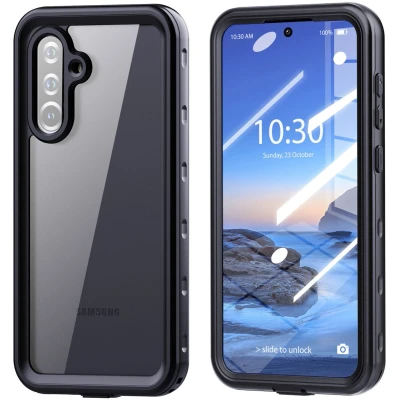 Afbeelding van Redpepper Dot Plus Waterproof Backcover voor de Samsung Galaxy A36 Zwart