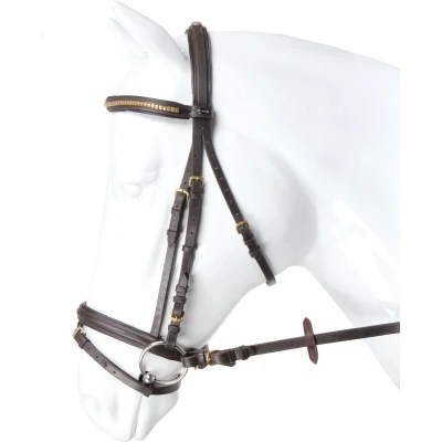 Afbeelding van HORKA HOOFDSTEL CLINCHER FULL ZWART/ZILVER