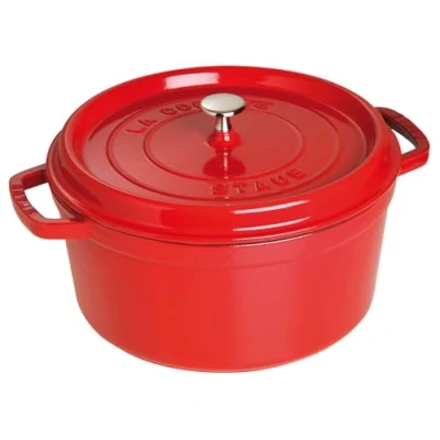 Image de Staub Cocotte ronde 28cm cerise 6,7 ltr 1102806