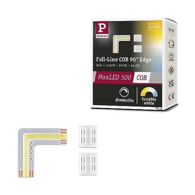 Afbeelding van Paulmann 71113 MaxLED 500 90 hoekverbinder (l x b h) 30 10 2.3 mm 1 set(s)