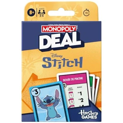 Afbeelding van Monopoly Deal: Disney Stitch editie, kaartspel, Frans taal