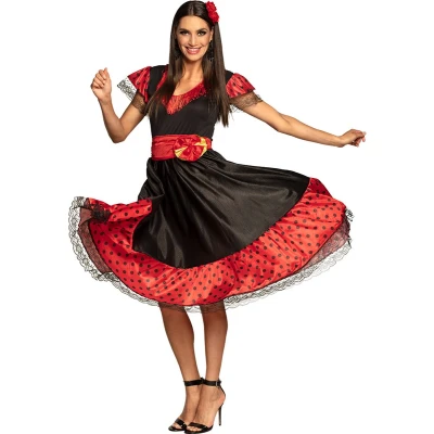 Afbeelding van Boland Kostuum Flamenco vrouw (36/38) Volwassenen danseres Landen
