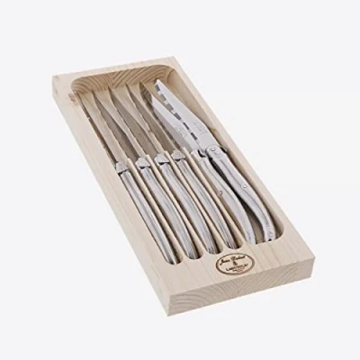 Afbeelding van Laguiole Jean Dubost 97600 Steakmessenset, roestvrij staal, 6 stuks