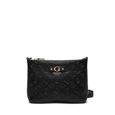 Afbeelding van GUESS Schoudertas Gerty Girlfriend Satchel Black Zwart