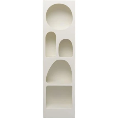 Afbeelding van Bookshelf Paco wit 180x48cm Kare Design