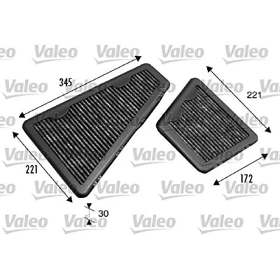 Afbeelding van Valeo Interieurfilter 698793