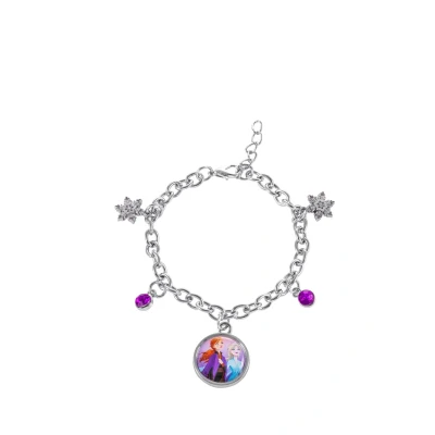 Afbeelding van Disney Jewelry Frozen ANNA ELSA Armband voor kinderen, Maat: One Size, Silver coloured
