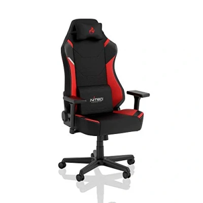 Afbeelding van Nitro Concepts X1000 Gaming stoel Zwart/rood