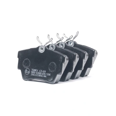 Afbeelding van TOMEX brakes TX 13 09 Remblokkenset Achteras OPEL: Vivaro B Van, Combi, A Platform / Chassis, RENAULT: Trafic 3, 3 Bus