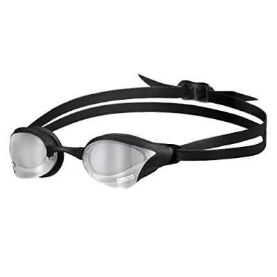 Afbeelding van Arena Cobra Core Swipe Mirror Zwembril Zwart / Zilver Maat: UNI
