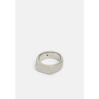 Afbeelding van Fossil heren zegelring JF045600409 in de kleur Zilver, maat: Maat 59 18,75 mm