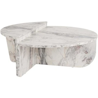 Afbeelding van Asir Salontafel Freesienmarmor 90 x 60 30 cm