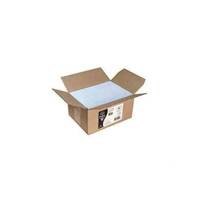 Afbeelding van Clairefontaine 55465C doos met 200 enveloppen, zelfklevend, formaat DL (11 x 22 cm) 120 g/m² kleur blauw uitnodigingen voor evenementen en pasvorm serie pollen premium papier glad