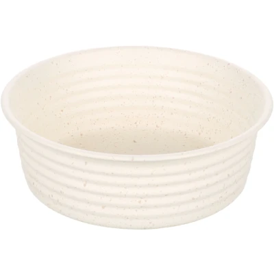 Afbeelding van Flamingo Ligna Eet En Drinkpot Honden Rond Wit L 940ml 1st 139026
