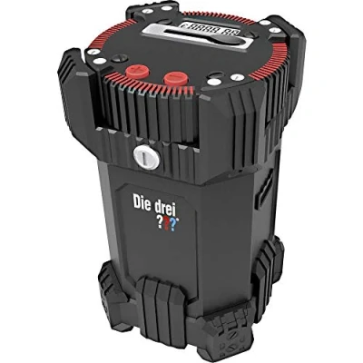 Afbeelding van KOSMOS 630959 De drie? Geldcassette, geheime kist met digitale telfunctie voor munten, spaarpot, cadeau kinderen, jongeren en fans vanaf 8 jaar, detectie uitrusting