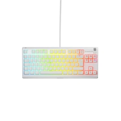 Image de Steelseries Clavier Gaming Apex 3 Tkl Azerty Blanc (64908)