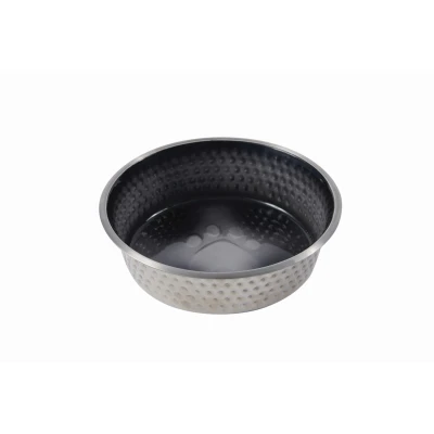 Image de Weatherbeeta Dog Bowl Non Slip Stainless Steel Shade Noir 19,5cm