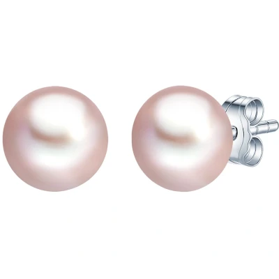 Afbeelding van Valero Pearls Parel oorstekers Sterling zilver Gekweekte zoetwaterparels sering