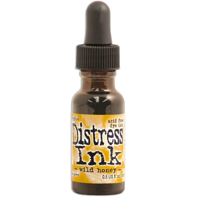 Afbeelding van Ranger Distress Re Inker 14 ml wild honey TIM27324 Tim Holtz