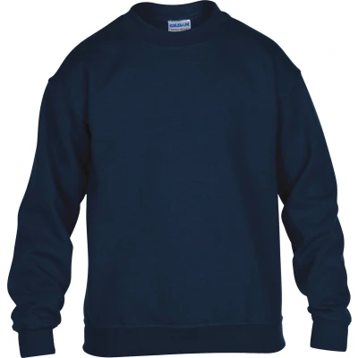 Afbeelding van Gildan Heavy Blend Classic Fit Youth Crewneck Sweatshirt GI18000B Navy
