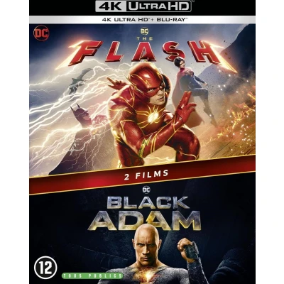 Afbeelding van The Flash + Black Adam (4K Ultra HD Blu ray)
