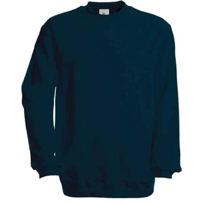 Afbeelding van B&amp;C Crew Neck Sweatshirt Set In CGSET Navy
