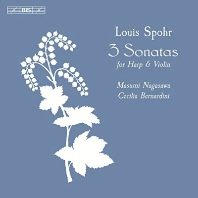 Afbeelding van Masumi Nagasawa &amp; Cecilia Bernardini Spohr: 3 Sonatas For Harp And Violin (Super Audio CD)