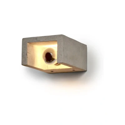 Afbeelding van Serax Thijs Prinsen Primary Shape Wandlamp H 7,5 cm Concrete