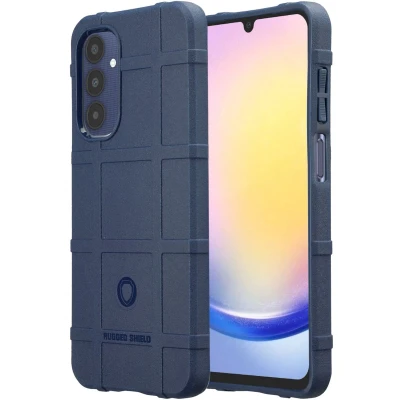 Afbeelding van imoshion Hoesje Geschikt voor Samsung Galaxy A26 Siliconen Rugged Shield Backcover Donkerblauw