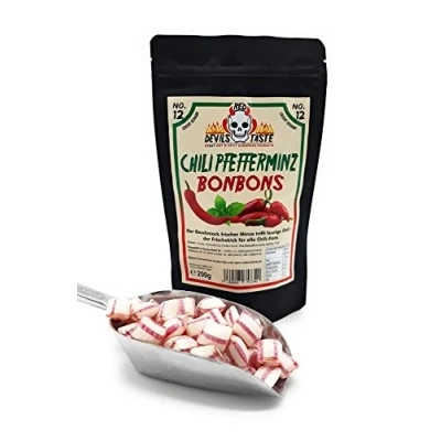 Afbeelding van Chili pepermunt bonbon, licht scherp, 200 g
