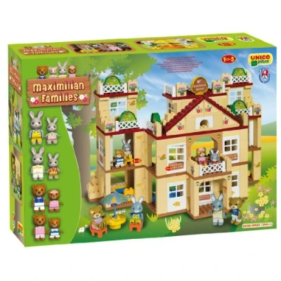 Afbeelding van Unico Maximilian Families Huis 296dlg.