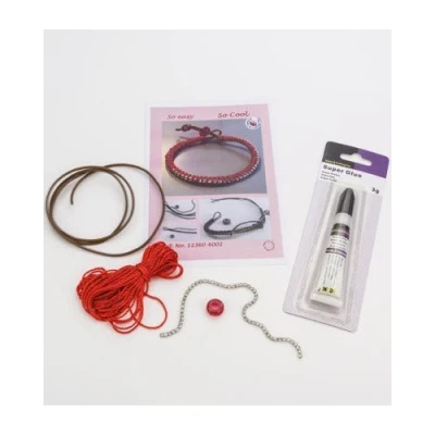 Afbeelding van Bracelet Set Red