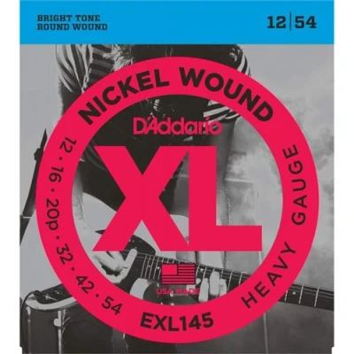 Image de Jeu de cordes électrique Heavy D&#039;Addario EXL145