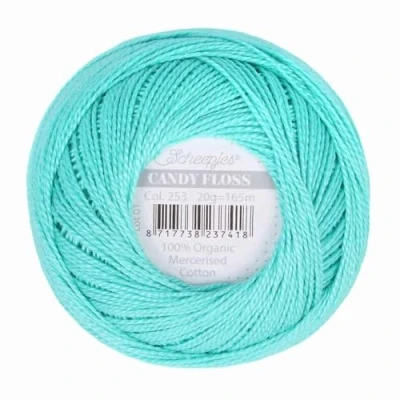 Afbeelding van Candy Floss, Kleur Turqoise 253