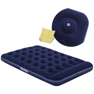 Afbeelding van Luchtbed Bestway 191 x 137 28 cm (2 persoons, Ingebouwde voetpomp)